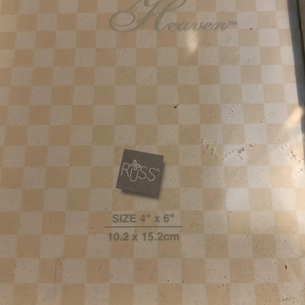 Baby’s Christening Picture Frame